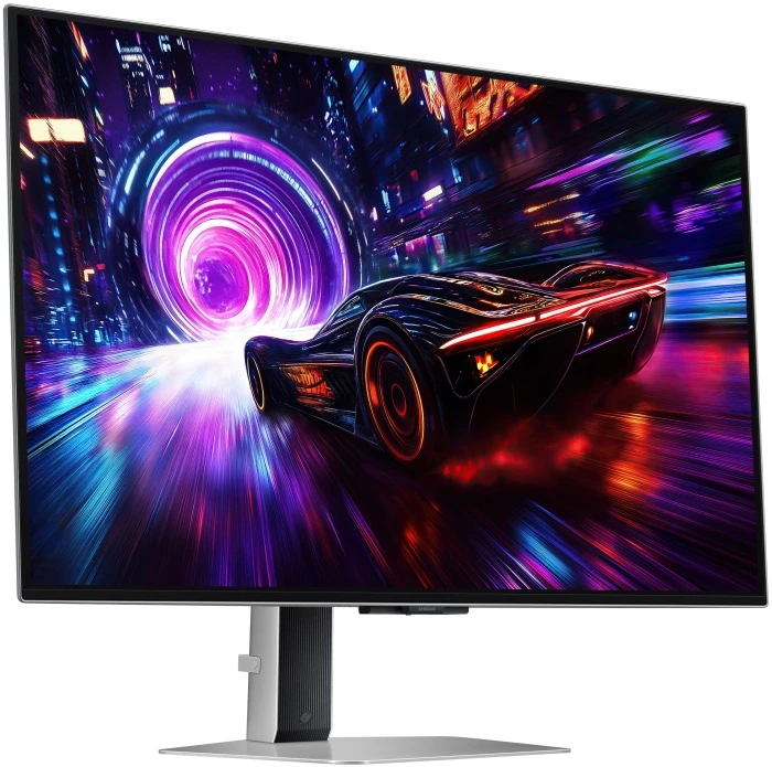 Монитор Samsung Odyssey LS32FG812SIXCI, 32", серебристый