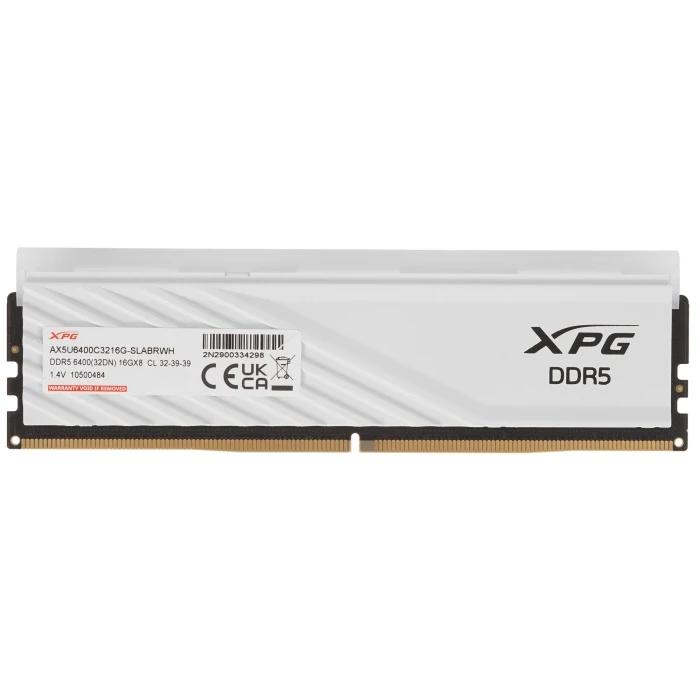 Оперативная память ADATA XPG Lancer Blade RGB 16Gb 6400Mhz, AX5U6400C3216G-SLABRWH