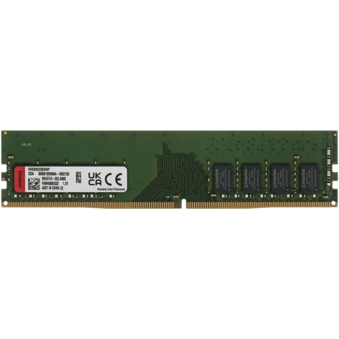 Оперативная память Kingston ValueRAM 8Gb 3200Mhz, KVR32N22S8/8WP