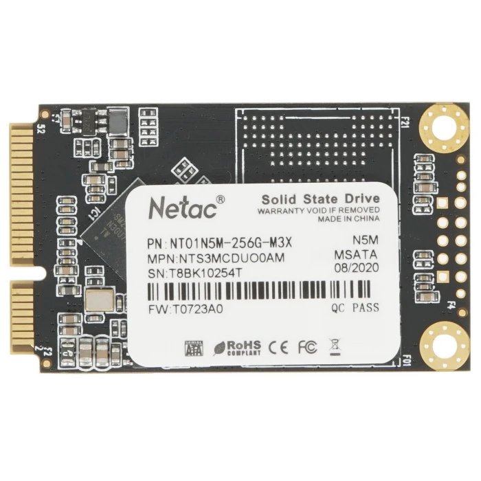 SSD накопитель Netac N5M 256Gb 2.5" SATA, NT01N5M-256G-M3X