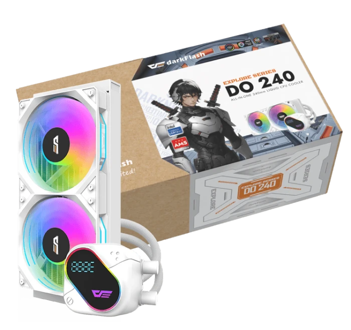 Система охлаждения DarkFlash EXPLORE DO240 белая