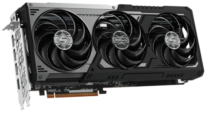 Видеокарта ASRock AMD Radeon RX 9070 XT Steel Legend Dark 16Gb