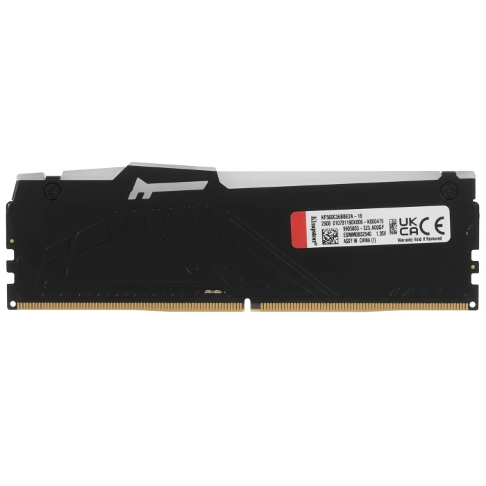 Оперативная память Kingston FURY Beast Black RGB 16Gb 6000Mhz, KF560C36BBE2A-16