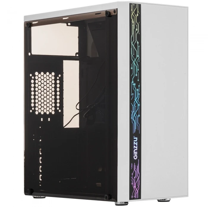 Корпус GiNZZU A390 белый, Mid-Tower