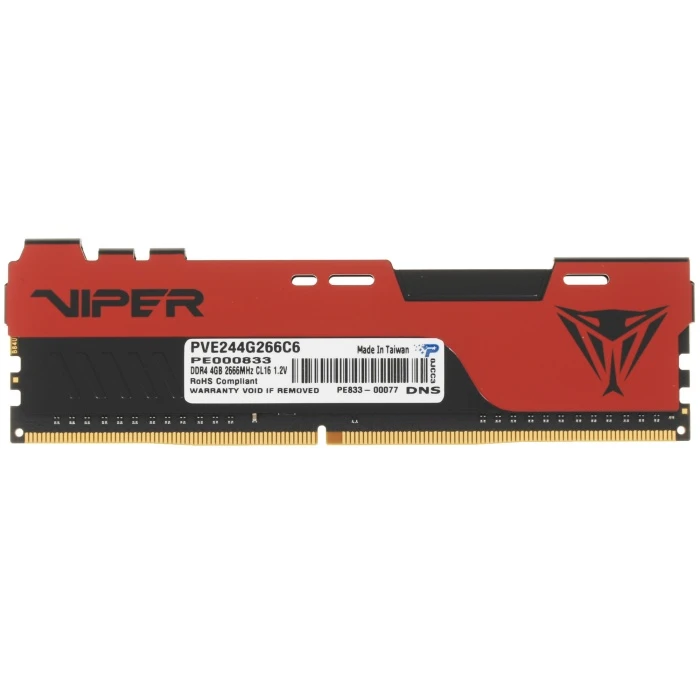 Оперативная память Patriot Viper Elite II 4Gb 2666Mhz, PVE244G266C6