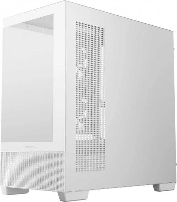 Корпус DEEPCOOL CG380 3F белый, Mini-Tower