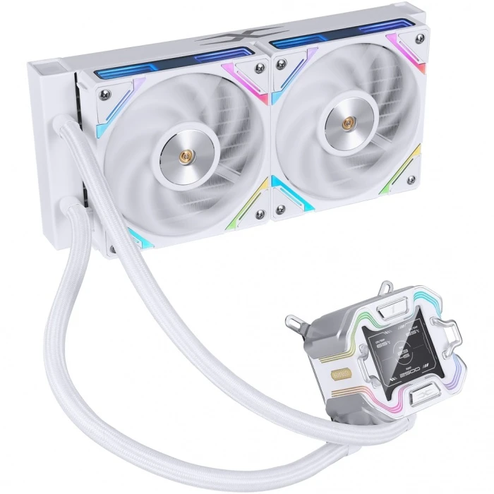 Система охлаждения 1STPLAYER X-240 белая, X-240-WH