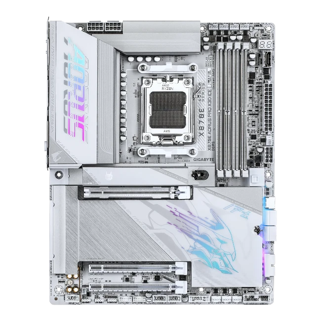 Мат. плата Gigabyte X870E AORUS PRO X3D ICE, AM5