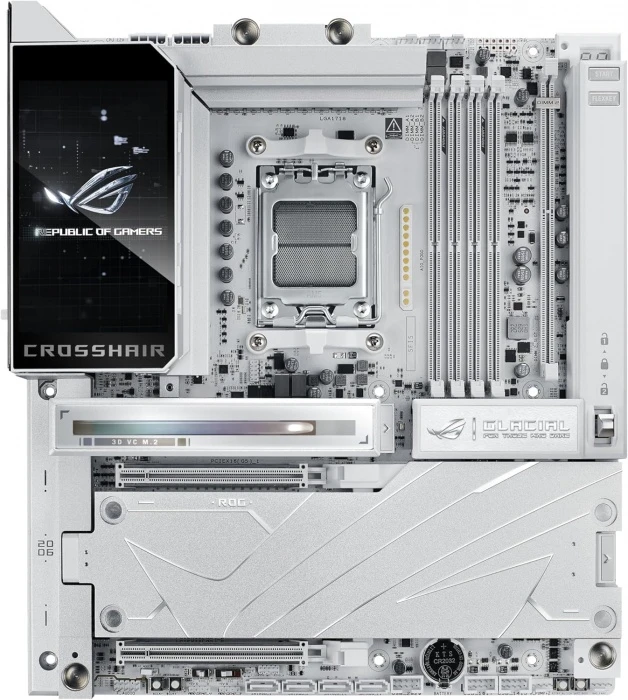 Мат. плата ASUS ROG CROSSHAIR X870E Glacial, AM5