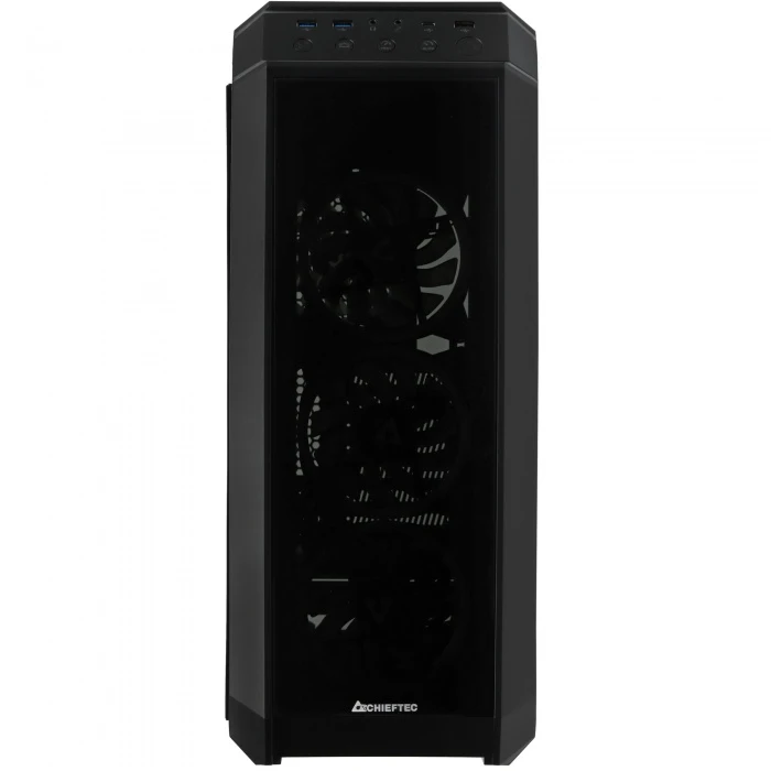 Корпус Chieftec STALLION II черный, Mid-Tower