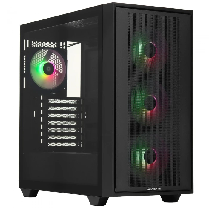 Корпус Chieftec HUNTER 3 черный, Mid-Tower