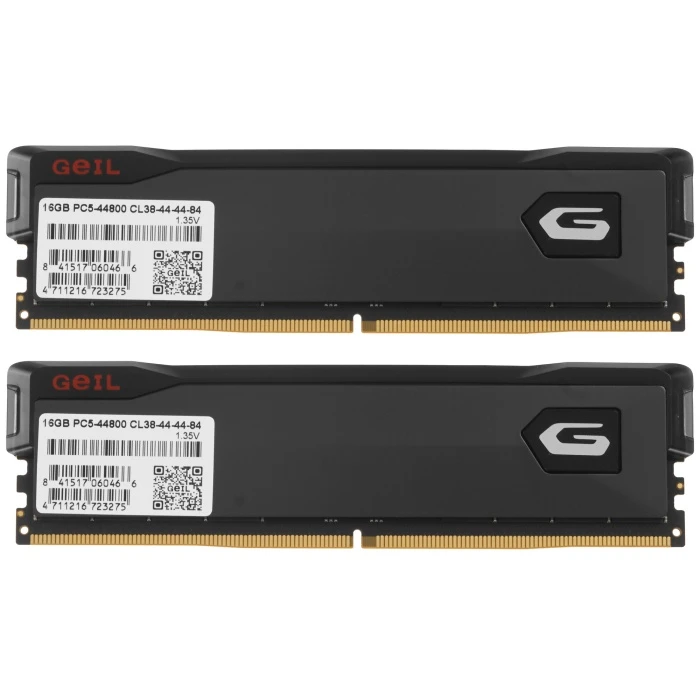Оперативная память GeIL Orion V 32Gb 5600Mhz, KIT 2*16Gb, GVG532GB5600C38ADC