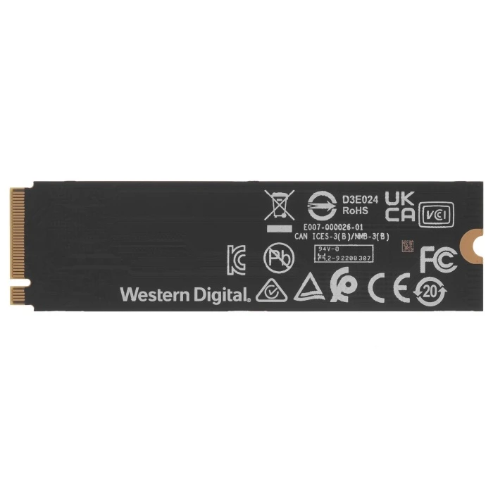 SSD накопитель WD Black SN770 2Tb M.2 NVMe, WDS200T3X0E