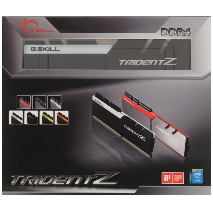 Оперативная память G.Skill Trident Z 32Gb 3200Mhz, KIT 2*16Gb, F4-3200C16D-32GTZKW