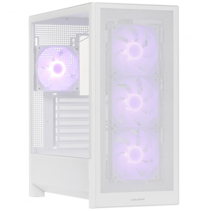 Корпус Cougar MX230 RGB белый, Mid-Tower