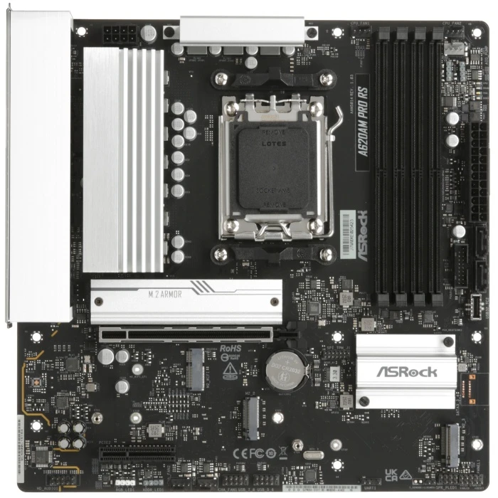 Мат. плата ASRock A620AM Pro RS, AM5