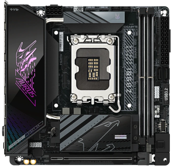 Мат. плата GIGABYTE Z890I AORUS ULTRA, LGA 1851