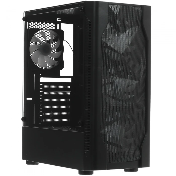 Корпус 1STPLAYER DK-D4 черный, Mid-Tower