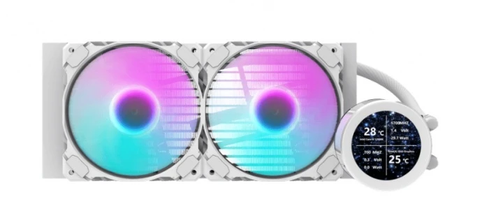 Система охлаждения DarkFlash DN240S белая