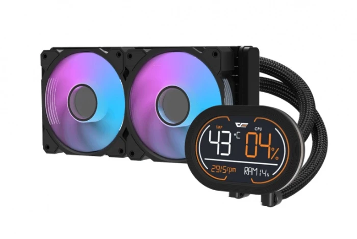 Система охлаждения DarkFlash DH240D черная, DH240D BLACK