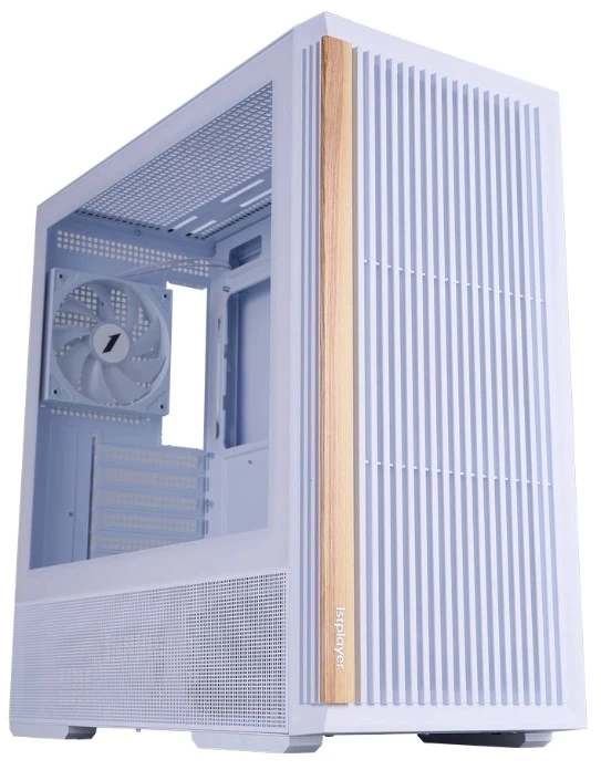 Корпус 1STPLAYER WD7 ARGB белый, Mini-Tower