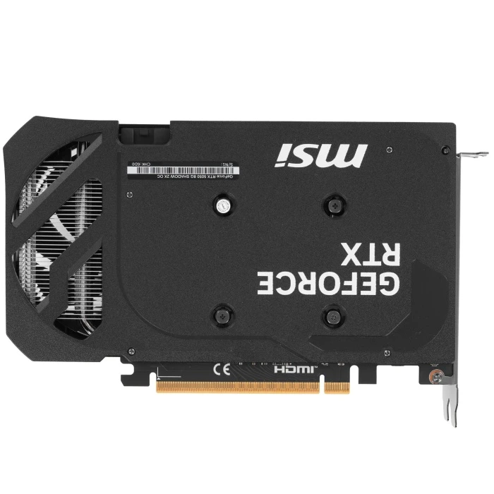 Видеокарта MSI GeForce RTX 5050 SHADOW 2X OC 8Gb