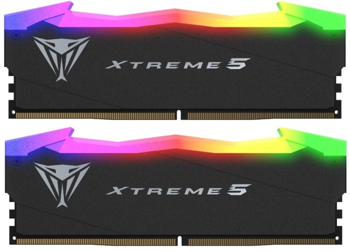 Оперативная память Patriot Viper Xtreme 5 RGB 48Gb 7600Mhz, KIT 2*24Gb, PVXR548G76C36K