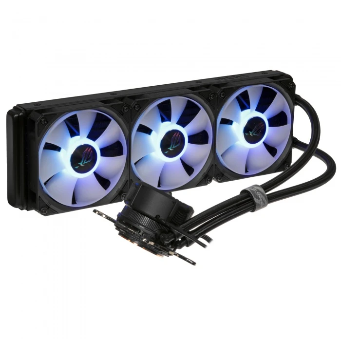 Система охлаждения ASUS ROG STRIX LC III 360 ARGB LCD черная, 90RC00W1-M0UAY0