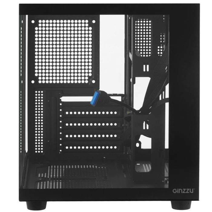 Корпус GiNZZU V100 REV1 черный, Mini-Tower