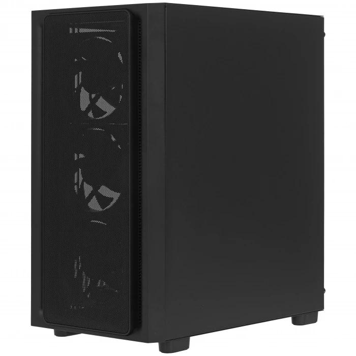 Корпус XASTRA A411M черный, Mini-Tower