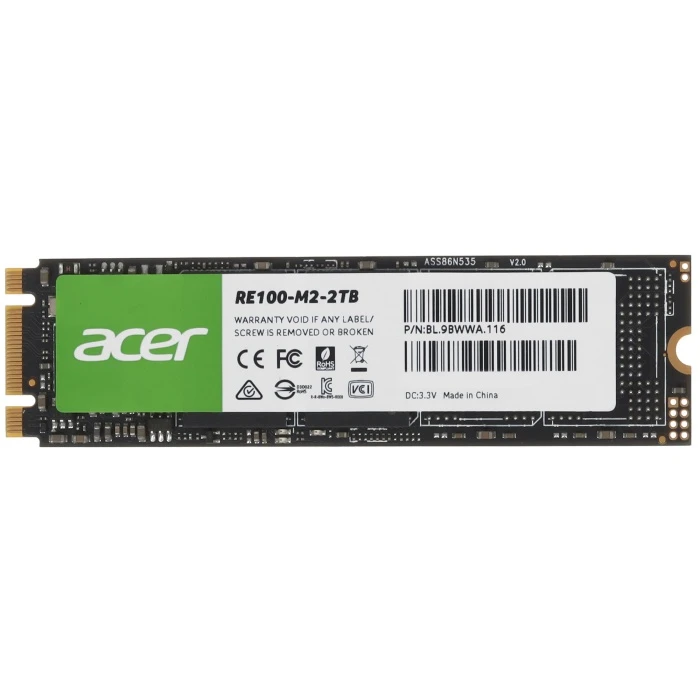 SSD накопитель Acer RE100 2Tb 2.5" SATA, BL.9BWWA.116