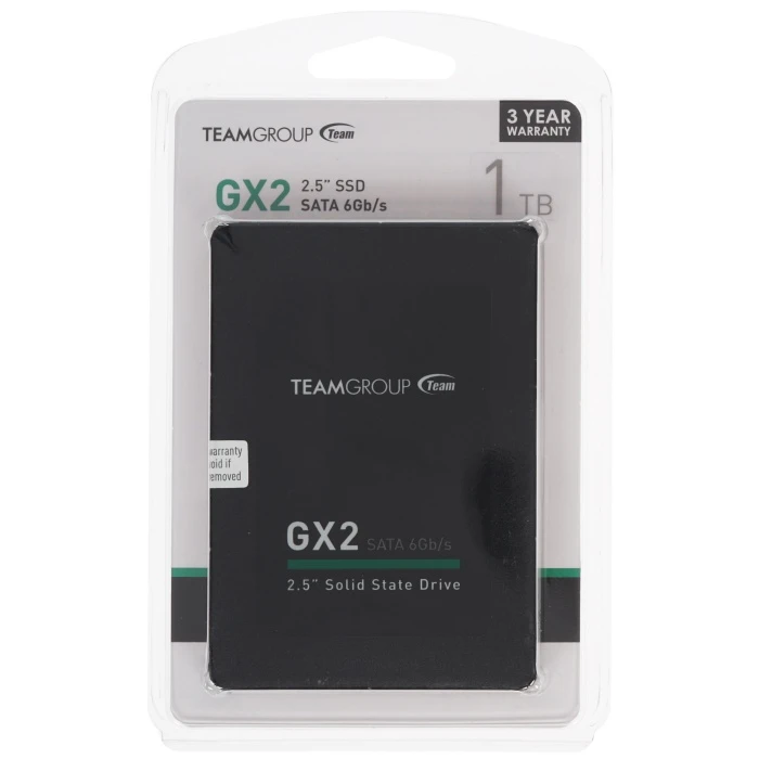 SSD накопитель TEAMGROUP GX2 1Tb 2.5" SATA, T253X2001T0C101