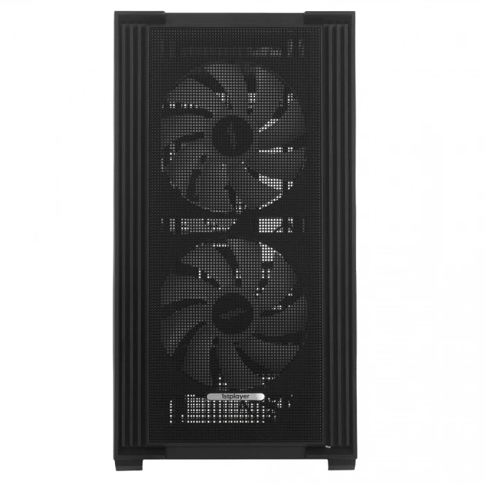 Корпус 1STPLAYER AU6 ARGB черный, Mini-Tower