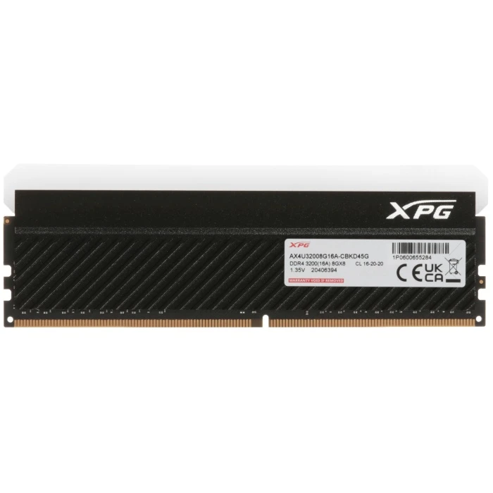 Оперативная память ADATA Spectrix D45G RGB 8Gb 3200Mhz, AX4U32008G16A-CBKD45G
