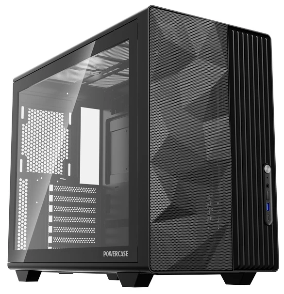 Корпус PowerCase TX5 черный, Mid-Tower