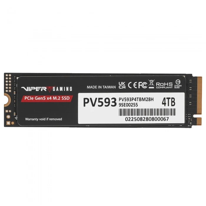 SSD накопитель Patriot Viper PV593 2Tb M.2 NVMe, PV593P4TBM28H