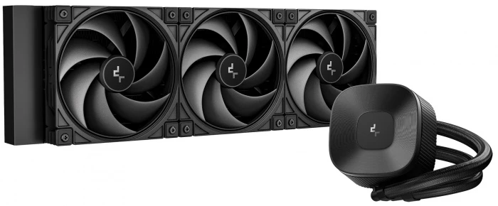 Система охлаждения DEEPCOOL LE360 V2 ZERO DARK черная, R-LE360ZERO-BKLNMD-G-1
