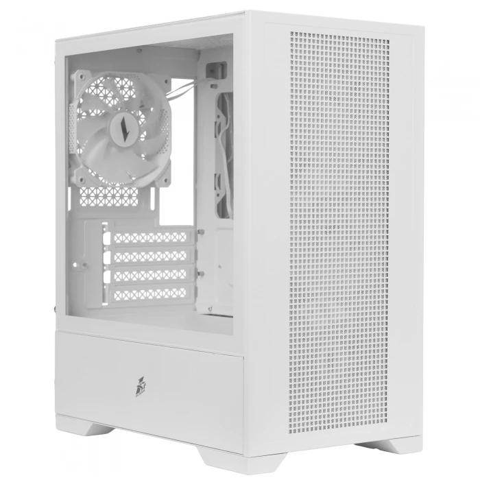 Корпус 1STPLAYER Go2 белый, Mini-Tower