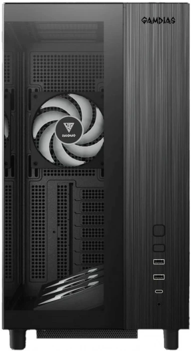 Корпус GAMDIAS ATLAS M4 черный, Mid-Tower