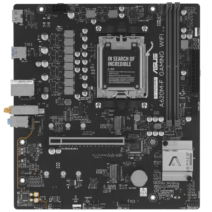 Мат. плата ASUS A620M-F GAMING WIFI, AM5