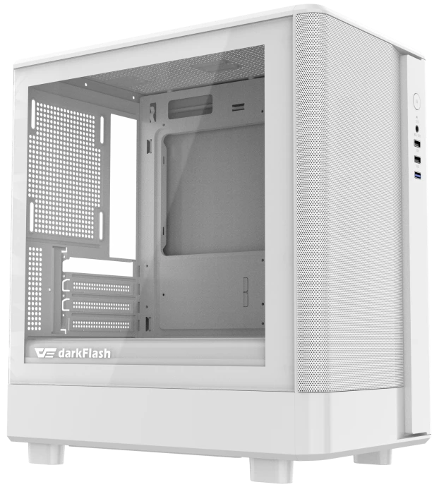 Корпус DarkFlash DB330M Mesh белый, Mini-Tower