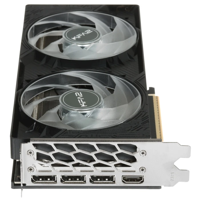 Видеокарта KFA2 GeForce RTX 5060 Ti CORE OC 2FAN LED Black 8Gb