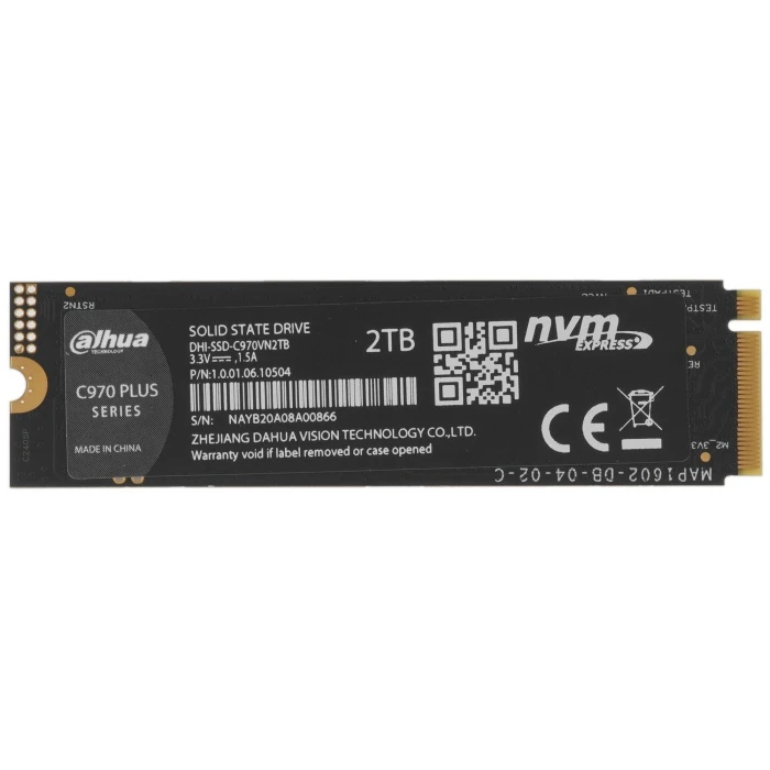 SSD накопитель Dahua C970 PLUS 2Tb M.2 NVMe, 1.0.01.06.10504