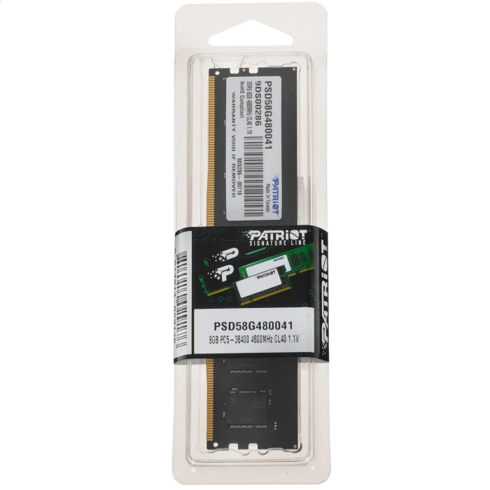Оперативная память Patriot Signature Line 8Gb 4800Mhz, PSD58G480041