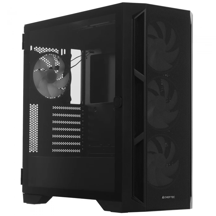 Корпус Chieftec APEX LUMO черный, Mid-Tower