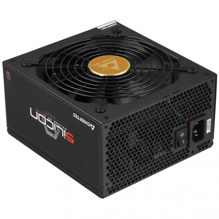 Блок питания Chieftec Silicon 750W черный, SLC-750C