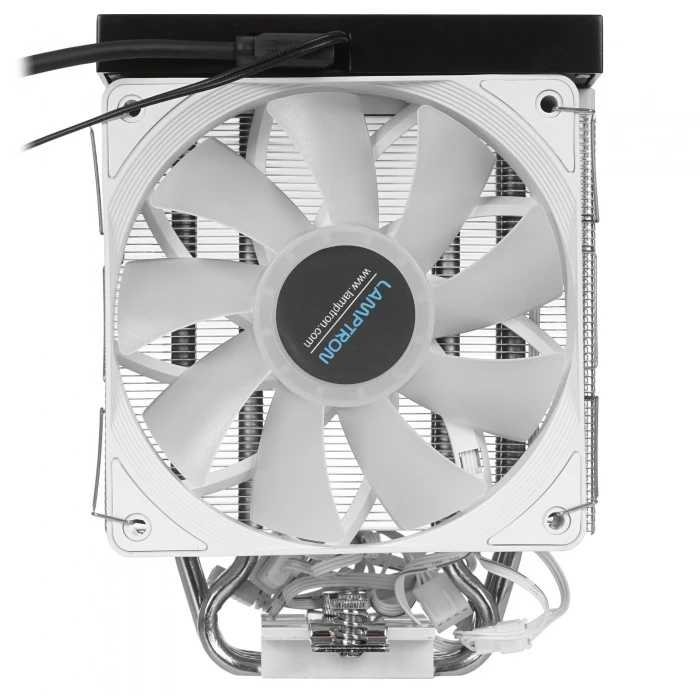 Кулер Lamptron DT03512 белый, LAMP-DT03512AW