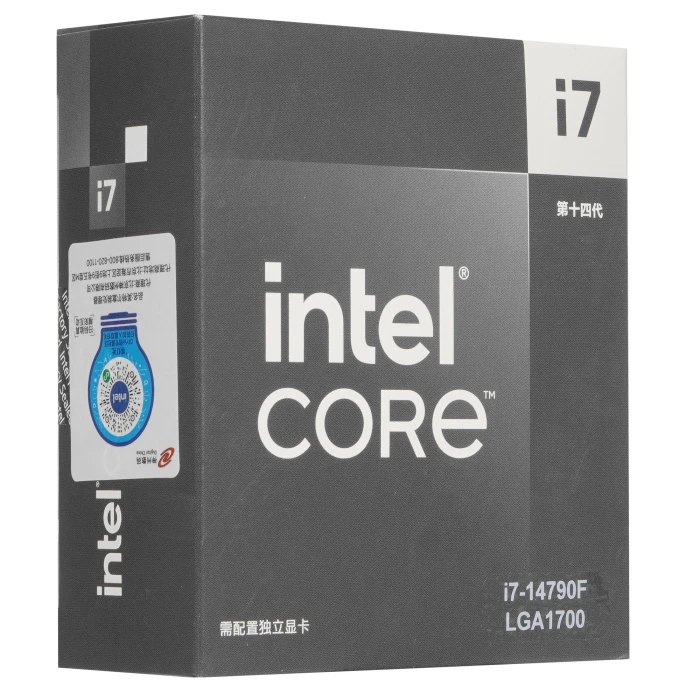 Процессор Intel Core i7-14790F, BOX, LGA 1700