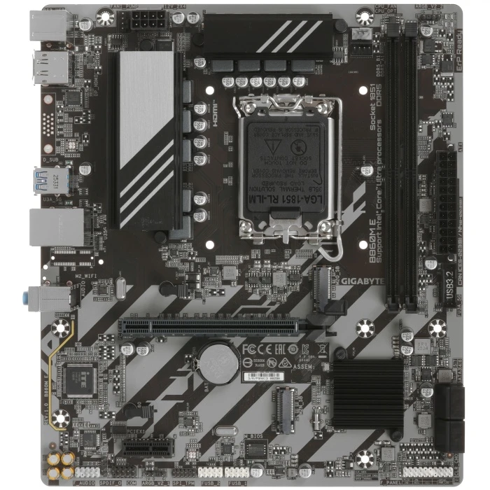 Мат. плата GIGABYTE B860M E, LGA 1851