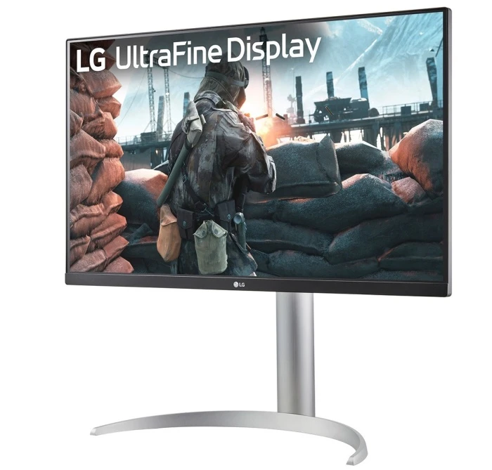 Монитор LG UltraFine 27UP650K-W, 27", белый